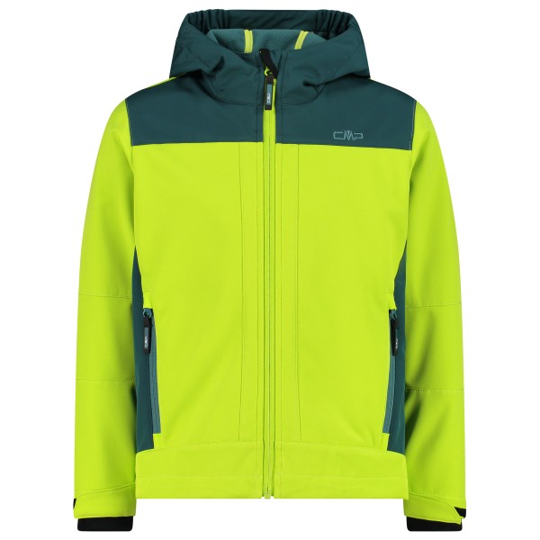 CMP - Boy's Jacket Fix Hood Softshell - Softshelljacke Gr 128 grün CMP - Boy's Jacket Fix Hood Softshell - Softshelljacke Gr 128 grün von CMP
