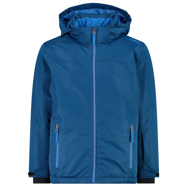 CMP - Boy's Jacket Snaps Hood Twill - Skijacke Gr 104 blau von CMP