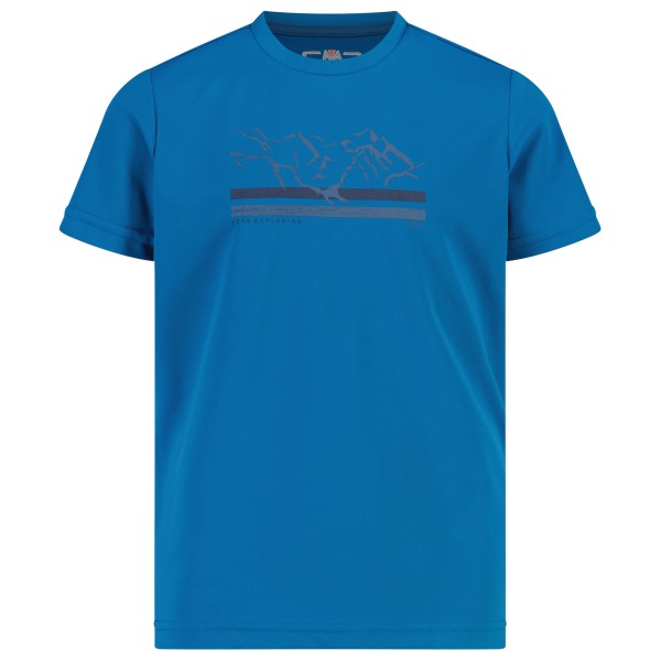 CMP - Boy's T-Shirt Piquet - Funktionsshirt Gr 176 blau CMP - Boy's T-Shirt Piquet - Funktionsshirt Gr 176 blau von CMP