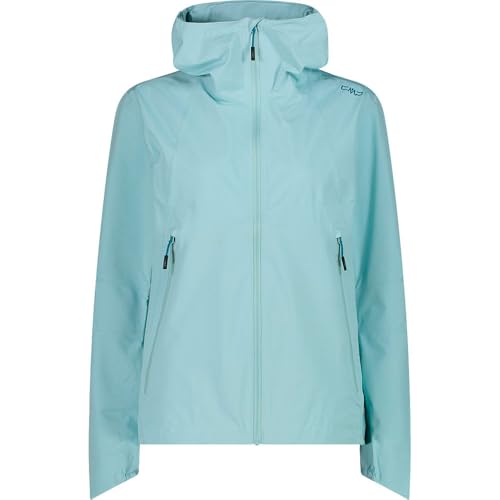 CMP - Damen 2-Lagen Jacke mit fester Kapuze, Acqua, 50 CMP - Damen 2-Lagen Jacke mit fester Kapuze, Acqua, 50 von CMP