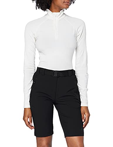 CMP - Stretch-Bermudashorts für Damen, Schwarz, D36 CMP - Stretch-Bermudashorts für Damen, Schwarz, D36 von CMP