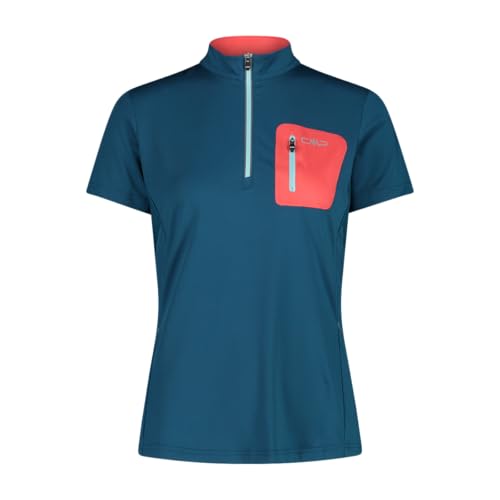 CMP Damen Bike Stretch Radtrikot, deep Lake, 42 CMP Damen Bike Stretch Radtrikot, deep Lake, 42 von CMP