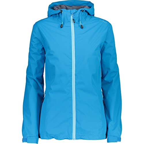 CMP Damen Damenjacke Mit Fester Fix Ibiza 40 Wasserdichte Kapuzenjacke, Ibiza, 34 EU CMP Damen Damenjacke Mit Fester Fix Ibiza 40 Wasserdichte Kapuzenjacke, Ibiza, 34 EU von CMP