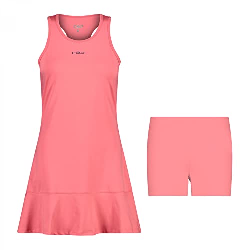 CMP - Tenniskleid für Damen, Koralle, D44 von CMP