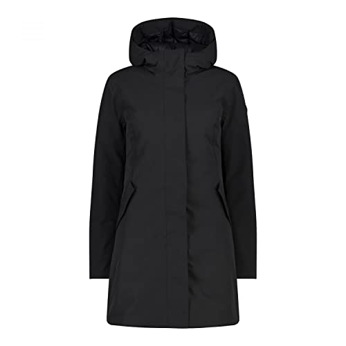 CMP Damen Fix Hoodie Parke, Nero, 42 CMP Damen Fix Hoodie Parke, Nero, 42 von CMP