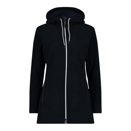 CMP Damen-Fleecejacke Knit Tech mit fester Kapuze Damenjacke von CMP