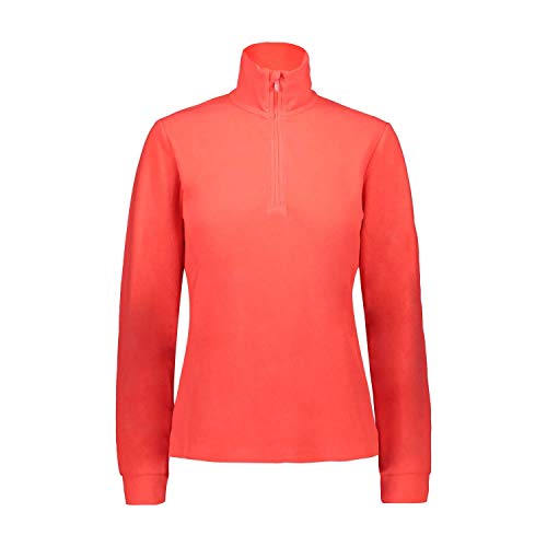 CMP - Damen-Sweatshirt, Rotes Fluo, XL von CMP