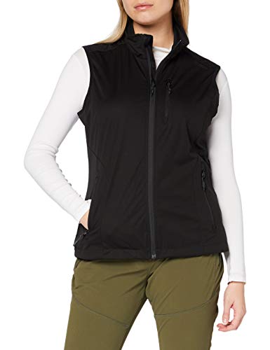 CMP Damen Leichte Softshellweste Für Shell Jacke, Schwarz, 36 EU CMP Damen Leichte Softshellweste Für Shell Jacke, Schwarz, 36 EU von CMP