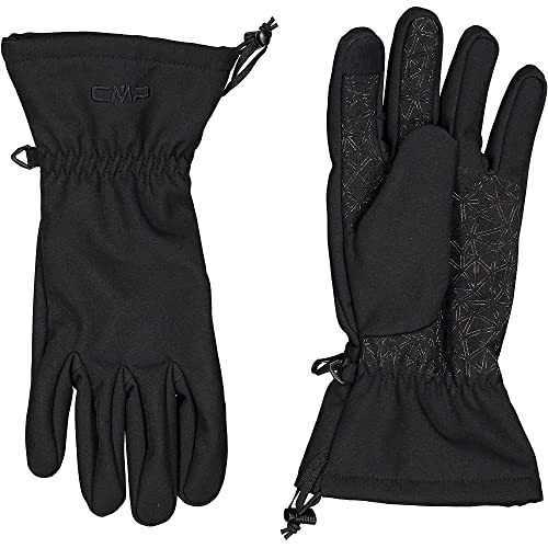 CMP - Softshell-Handschuhe für Damen, Schwarz, 6 von CMP