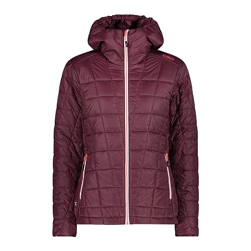 CMP Damen Hoodie Jacke, Burgundy, 48 von CMP