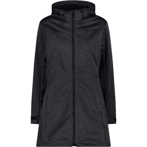 CMP, COAT FIX HOOD, 33A1766, Dark Grey, D44, Woman CMP, COAT FIX HOOD, 33A1766, Dark Grey, D44, Woman von CMP