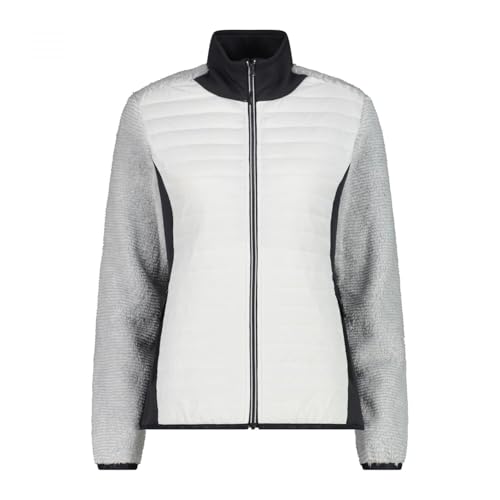 CMP - Damen Hybrid Fleece Jacke Highloft, Aluminium, 48 CMP - Damen Hybrid Fleece Jacke Highloft, Aluminium, 48 von CMP