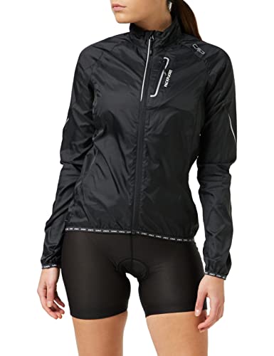 CMP - Ultraleichte winddichte Jacke für Damen, Schwarz, D36 CMP - Ultraleichte winddichte Jacke für Damen, Schwarz, D36 von CMP