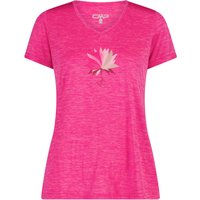 CMP Damen Melange Print T-Shirt von CMP