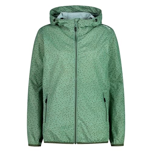 CMP Damen Damen Regenjacke mit Feste Kapuze Regenjacke, Jade, 36 CMP Damen Damen Regenjacke mit Feste Kapuze Regenjacke, Jade, 36 von CMP