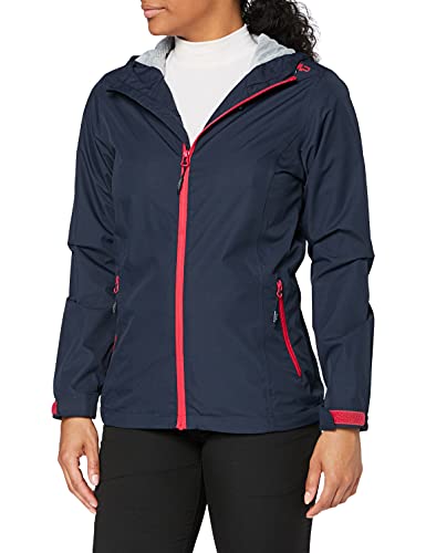 CMP - Damen-Regenjacke aus Ripstop-Polyester, Schwarz Blau, D34 von CMP