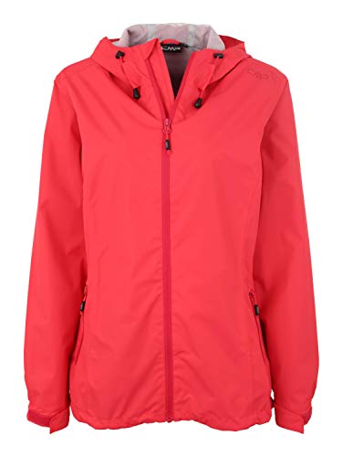 CMP - Damen-Regenjacke aus Ripstop-Polyester, Koralle, D36 CMP - Damen-Regenjacke aus Ripstop-Polyester, Koralle, D36 von CMP