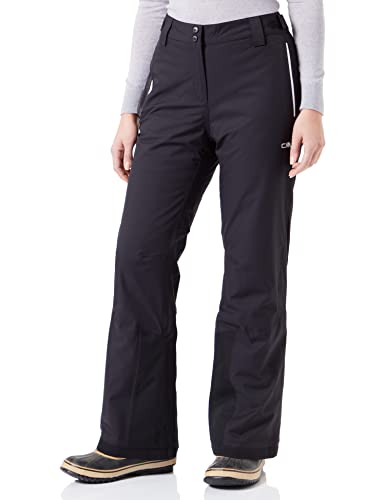 CMP - Damen-Skihose aus Twill, Schwarz, D44 von CMP