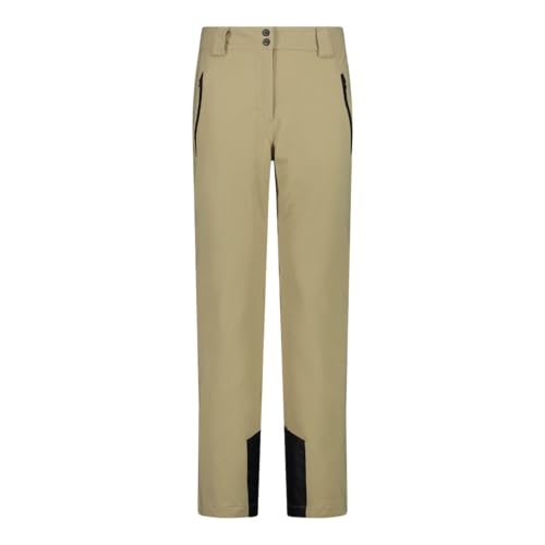 CMP Damen Skihose Stretch aus Corduroy-Samt, wasserdicht 20.000, Beige (Sesa von CMP