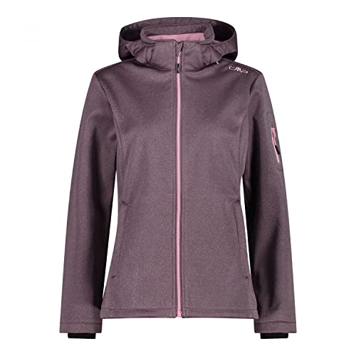 CMP Damen Soft Melange Jacke, plum mel., 38 CMP Damen Soft Melange Jacke, plum mel., 38 von CMP