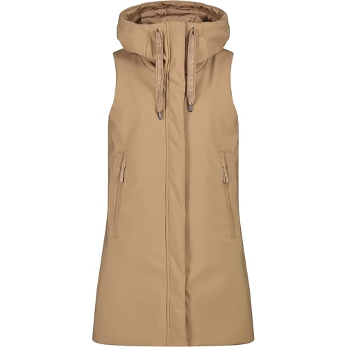 CMP - Damen Softshell Weste Lang mit fester Kapuze, Malta, 48 CMP - Damen Softshell Weste Lang mit fester Kapuze, Malta, 48 von CMP