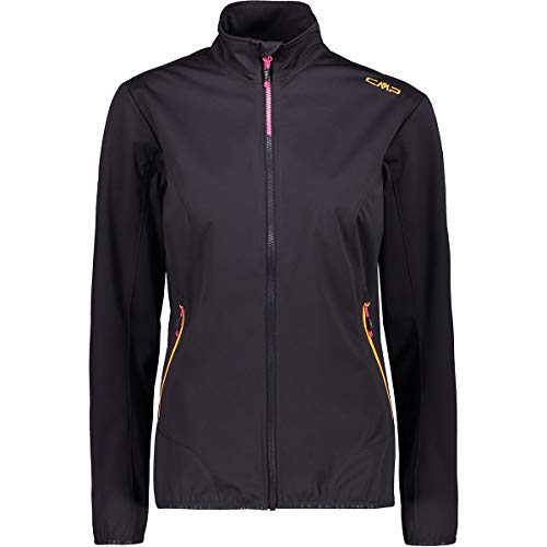 CMP - Ultraleichte Softshelljacke für Damen, Anthrazit, D36 CMP - Ultraleichte Softshelljacke für Damen, Anthrazit, D36 von CMP