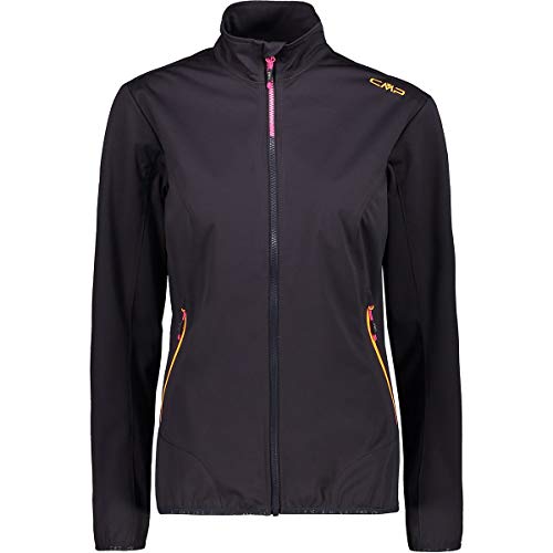 CMP - Ultraleichte Softshelljacke für Damen, Anthrazit, D36 von CMP