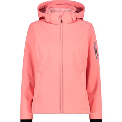 CMP - Damen Softshelljacke mit abnehmbarer Kapuze, Orchidee, 48 CMP - Damen Softshelljacke mit abnehmbarer Kapuze, Orchidee, 48 von CMP