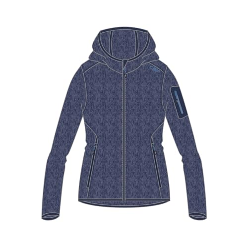 CMP Damen Strickjacke mit Fester Kapuze, Blau-Provence, 36 CMP Damen Strickjacke mit Fester Kapuze, Blau-Provence, 36 von CMP