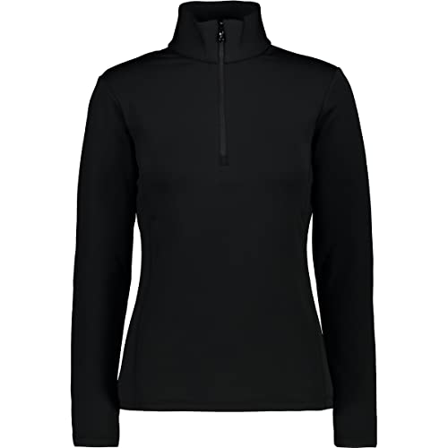 CMP - Stretch-Fleecepullover für Damen, Schwarz, D36 von CMP