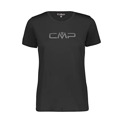 CMP - Damen-T-Shirt, Schwarz, D42 von CMP