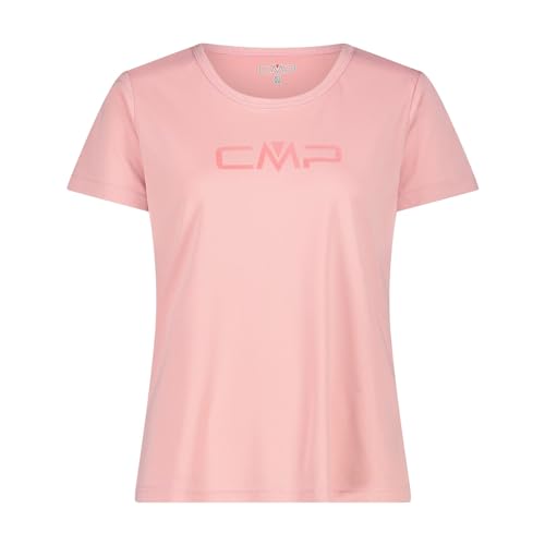 CMP - Damen T-Shirt Rose 46, Rosa, 42 von CMP