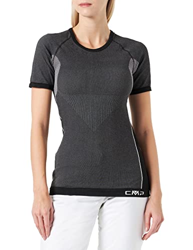 CMP - Nahtloses Damen-T-Shirt, Schwarz, 42/44 CMP - Nahtloses Damen-T-Shirt, Schwarz, 42/44 von CMP