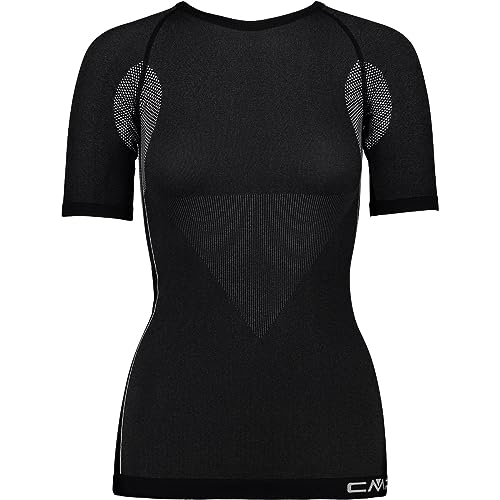 CMP - Nahtloses Damen-T-Shirt, Schwarz, 36/38 CMP - Nahtloses Damen-T-Shirt, Schwarz, 36/38 von CMP