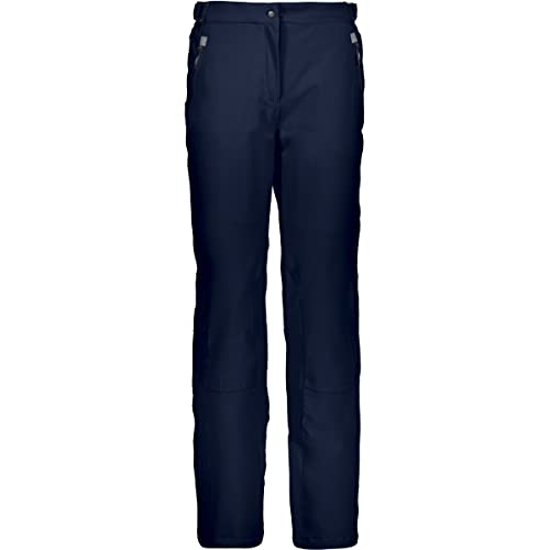 CMP - Stretch-Skihose für Damen, Schwarz Blau, D38 von CMP