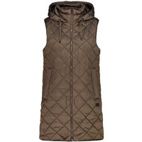 CMP Damen Weste WOMAN LONG VEST FIX HOOD von CMP