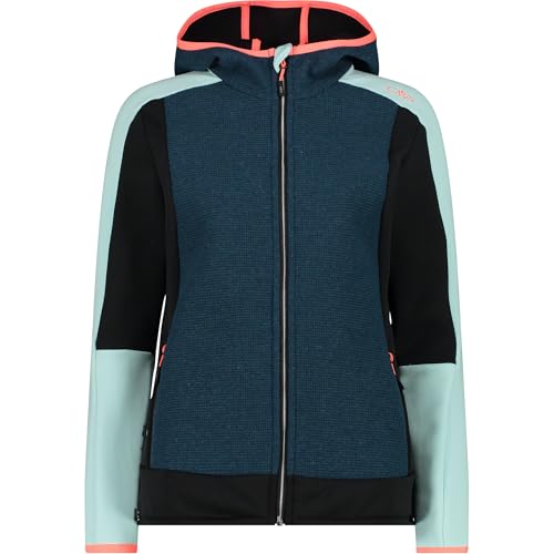 CMP, JACKET FIX HOOD, 34M2826, Light Turquoise, D38, Woman CMP, JACKET FIX HOOD, 34M2826, Light Turquoise, D38, Woman von CMP
