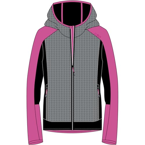 CMP - Damen Wooltech Jacke mit fester Kapuze, Festival, 48 CMP - Damen Wooltech Jacke mit fester Kapuze, Festival, 48 von CMP