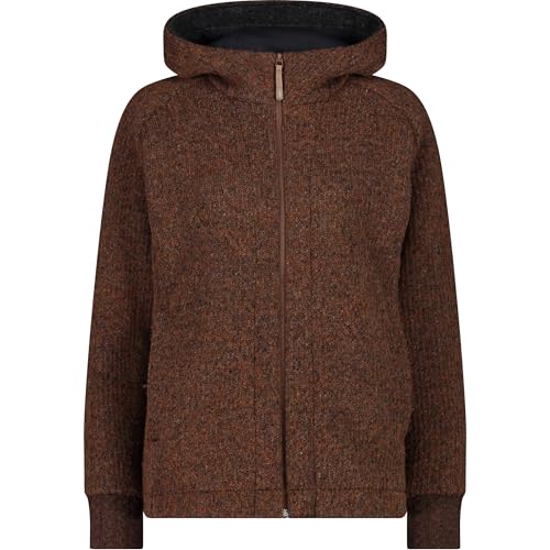 CMP, JACKET FIX HOOD, 34M0766, Basic Brown, D44, Woman CMP, JACKET FIX HOOD, 34M0766, Basic Brown, D44, Woman von CMP