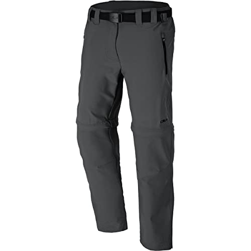 CMP - Damen-Stretch-Zip-off-Hose mit bequemer Passform, Anthrazit, C19 CMP - Damen-Stretch-Zip-off-Hose mit bequemer Passform, Anthrazit, C19 von CMP