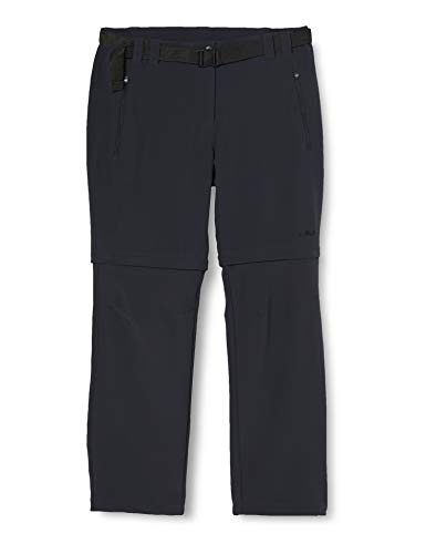 CMP - Damen-Stretch-Zip-off-Hose mit bequemer Passform, Anthrazit, C20 CMP - Damen-Stretch-Zip-off-Hose mit bequemer Passform, Anthrazit, C20 von CMP