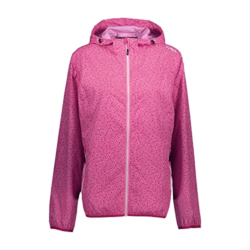 CMP Damen Damenjacke Mit Regenkapuze Jacke Aus Reißfestem Polyamid, Mauve, XXS EU von CMP