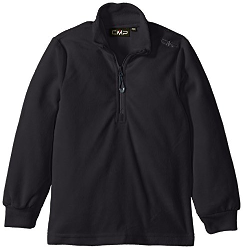 CMP Jungen Fleecepullover Für Kinder Fleeceshirt, Schwarz, 152 EU von CMP