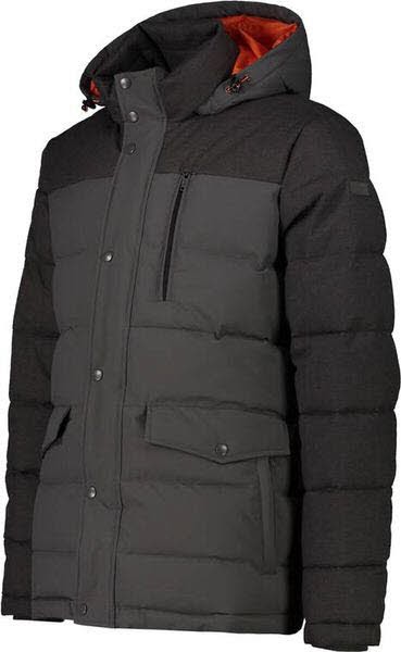 CMP Funktionsjacke MAN LONG JACKET SNAPS HOOD D von CMP