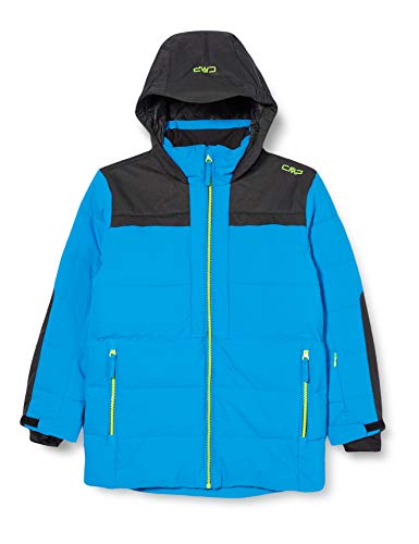 CMP - Lange Twill-Skijacke für Kinder mit fester Kapuze, Fluss, 110 CMP - Lange Twill-Skijacke für Kinder mit fester Kapuze, Fluss, 110 von CMP