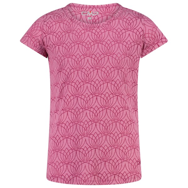 CMP - Girl's Burnout Jersey T-Shirt - T-Shirt Gr 116 rosa CMP - Girl's Burnout Jersey T-Shirt - T-Shirt Gr 116 rosa von CMP