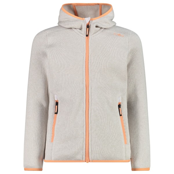 CMP - Girl's Jacket Fix Hood Jacquard Knitted 3H19825 - Fleecejacke Gr 140 grau CMP - Girl's Jacket Fix Hood Jacquard Knitted 3H19825 - Fleecejacke Gr 140 grau von CMP