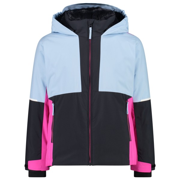 CMP - Girl's Jacket Fix Hood Twill - Skijacke Gr 116 blau von CMP