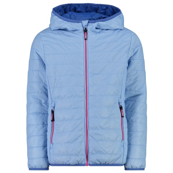 CMP - Girl's Padded Jacket Fix Hood - Kunstfaserjacke Gr 176 blau von CMP