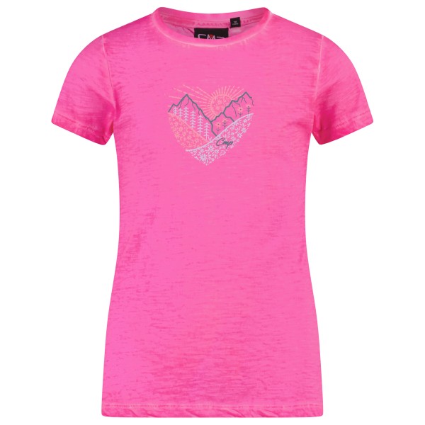 CMP - Girl's Slub Jersey T-Shirt - T-Shirt Gr 176 rosa CMP - Girl's Slub Jersey T-Shirt - T-Shirt Gr 176 rosa von CMP